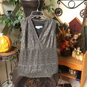 Beautiful Garfield Marks Lace top